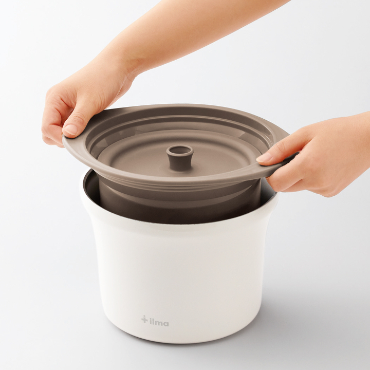 保温容器に入れる